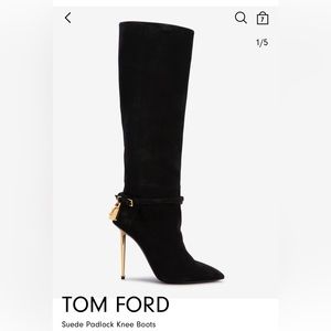 Like new authentic Knee high Tom Ford boots. Worn once
